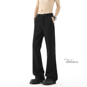 美式cleanfit西裤男高街微喇休闲裤A166-KZ6101-特P35加绒45控69，男装西裤，电商A166