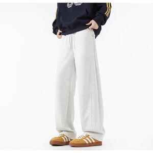 美式重磅弯刀卫裤男加绒直筒休闲长裤A166-NK357-特P40加绒50控78图片