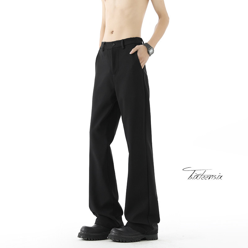 美式微喇西裤男春季新款休闲长裤子A166-KZ6101-特P35加绒45控69，男装西裤，电商A166