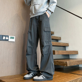 美式复古水洗工装裤男vibe高街宽松休闲裤A166-NC5819-特P45控85，男装工装外套，电商A166