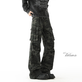 美式多口袋迷彩工装裤男秋季直筒裤休闲裤A166-NA5901-特P42控68，男装工装外套，电商A166