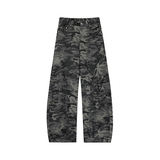 美式阔腿弯刀工装牛仔裤男2026春季休闲裤A166-NA5814-特P70控118，男装牛仔裤，电商A166