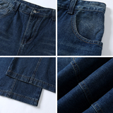 美式弯刀牛仔裤男2026春季阔腿长裤廓形裤A166-NA5J03-特P45控75，男装牛仔裤，电商A166