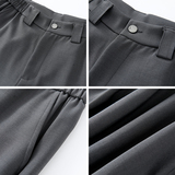 美式微喇褶皱休闲西裤男潮牌宽松长裤子A166-KA5907-特P45控69，男装西裤，电商A166