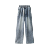 美式cleanfit水洗阔腿牛仔裤男潮牌长裤子A166-NA5508-特P35控59，男装牛仔裤，电商A166
