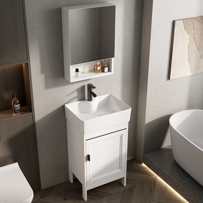 落地式洗手盆小户型卫生间跨境洗脸盆柜组合小尺寸洗漱台池窄长型,家装主材,挂墙式洗脸盆,淘宝优惠券,粉丝福利购,淘宝优惠卷