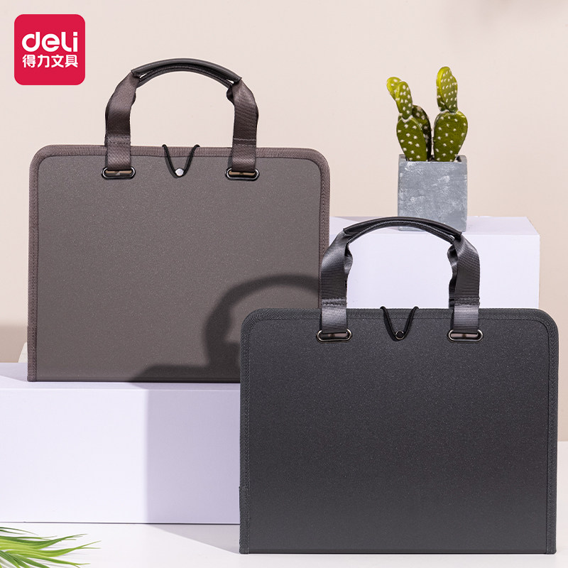 델리 오르간 가방 시험지 보관 가방 A4 서류 가방 폴더 다층 종이 폴더 플라스틱 파일 폴더 정보 보관 학생들은 휴대용 대용량 분류를 사용하여 사무용품을 분리합니다