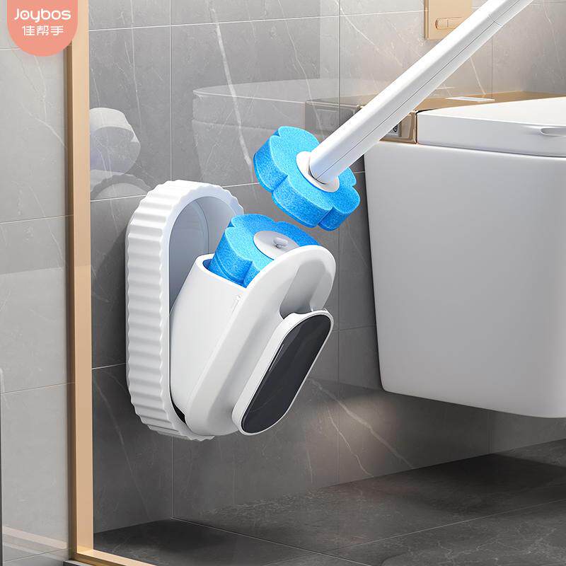 佳帮手一次性马桶刷家用卫生间新款挂墙式厕所无死角可抛式清洁jx