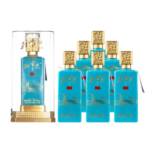 红军渡三渡贵州酱香型白酒53度纯粮大曲坤沙送礼宴请500ML整箱