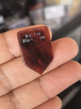 70年代 深紫乐队Deep Purple Ritchie Blackmore  吉他拨片绝版!