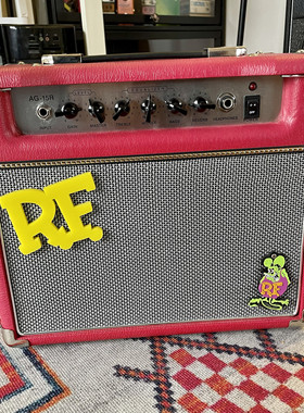 绝版fink rat AG-15R 可爱红色吉他音箱