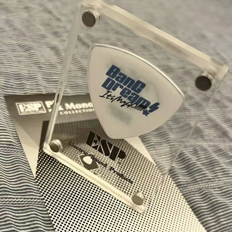 日产Esp 亚克力拨片pick 展示架 含随机拨片一枚盲盒