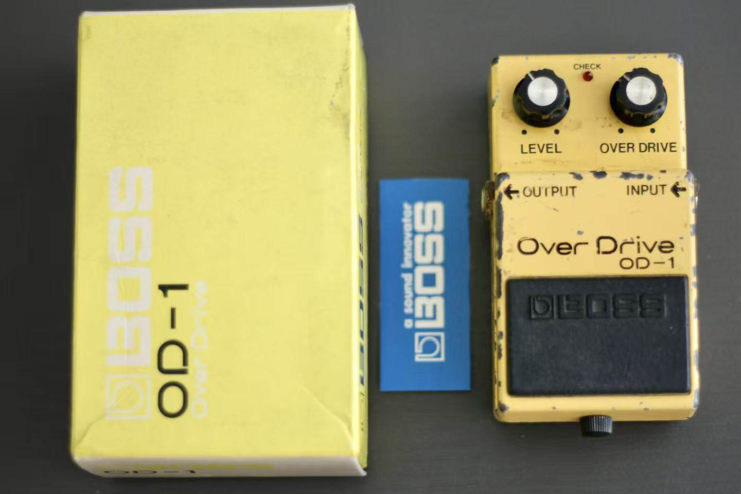 绝版传奇过载boss od-1过载单块效果器 nec运放