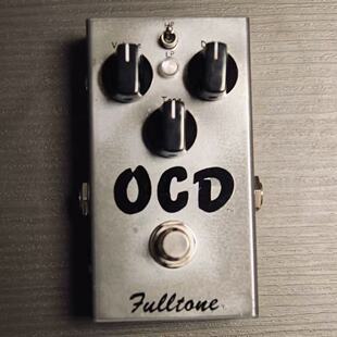绝版美产fulltone ocd v1.2限量版镀铬 过载单块效果器