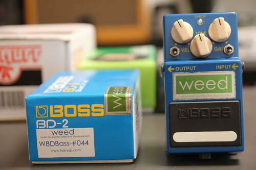 现货 日本weedmod boss bd2 过载单块效果器