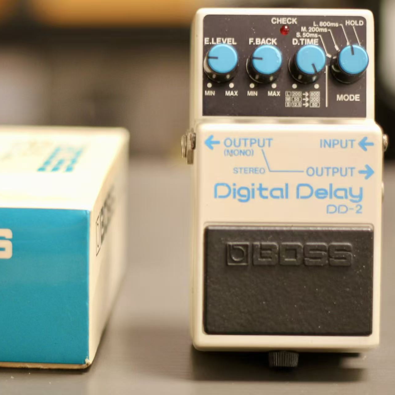 绝版元年1984 boss dd2延迟单块效果器