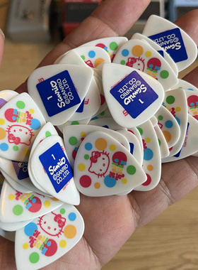 绝版fernandes 日产hellokitty 吉他拨片 绝版预定