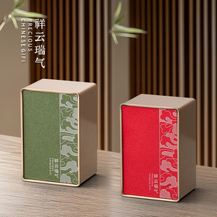 新款 盒空盒 小號茶葉罐鐵罐紅茶綠茶巖茶泡袋通用馬口鐵盒茶葉包裝