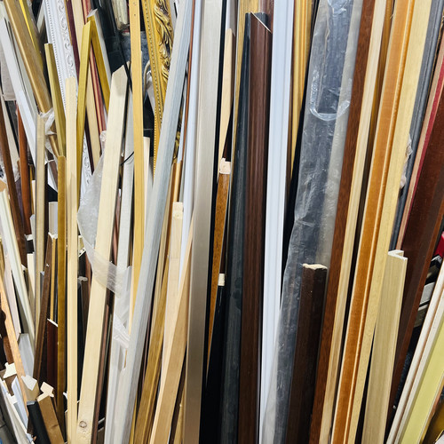 定制实木油画棉麻化纤绷框微喷裱欧式书法国画宣纸装饰画框相框