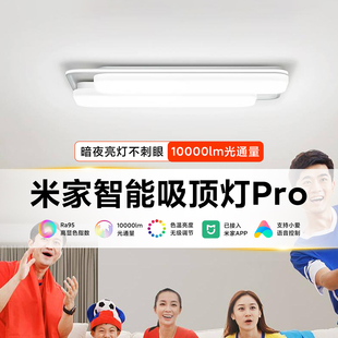 米家智能吸顶灯Pro 客厅灯卧室灯简约全光谱灯具套餐组合亮度升级