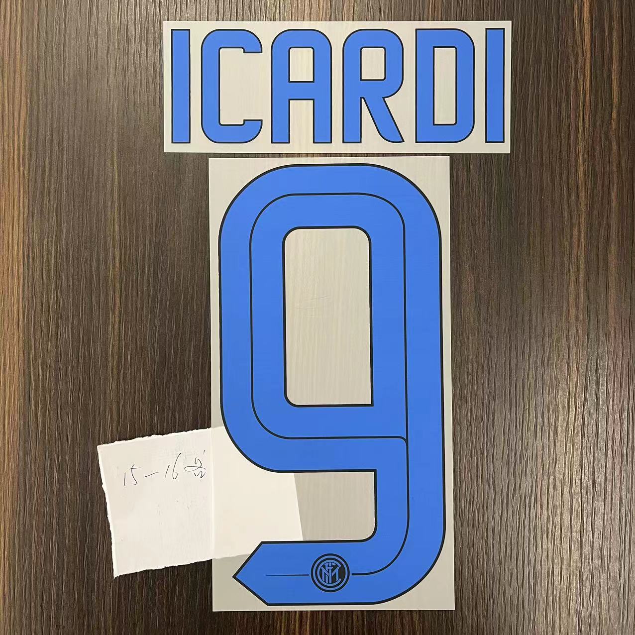 【现货】国际米兰 15-16 客场 第三客场 球员 正版 字号