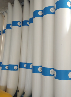 水上自行车路亚钓鱼浮台双体撒网船用浮筒浮桥码头防撞救生气囊