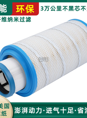 K2137PU空滤适配东风多利卡D6D7D8滤芯凯普特申龙高端空气滤清器