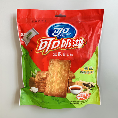 台湾可口奶滋铁观音口味饼干8入