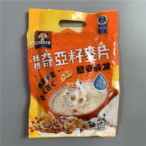 桂格奇亚籽麦片藜麦核桃谷物早餐