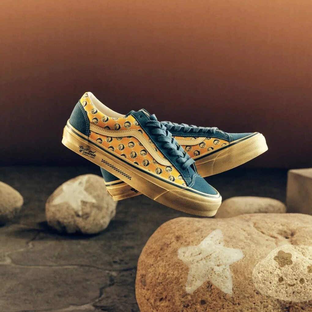 DIMOO WORLD x Vans Premium Old Skool 36泡泡玛特联名做旧板鞋