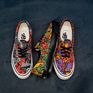 Era范斯美式 帆布鞋 街头潮流滑板鞋 夏 VANS 复古涂鸦男鞋 Vault