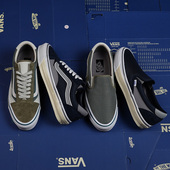 On休闲鞋 Vans 春夏 Skool男女鞋 一脚蹬Slip TDC范斯日本线板鞋 Old