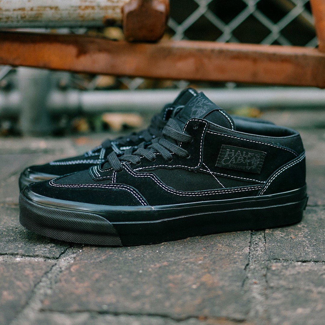 Vans  Premium Half Cab黑色麂皮帆布黑武士百搭潮流休闲鞋板鞋,运动鞋new,板鞋,淘宝优惠券,粉丝福利购,淘宝优惠卷