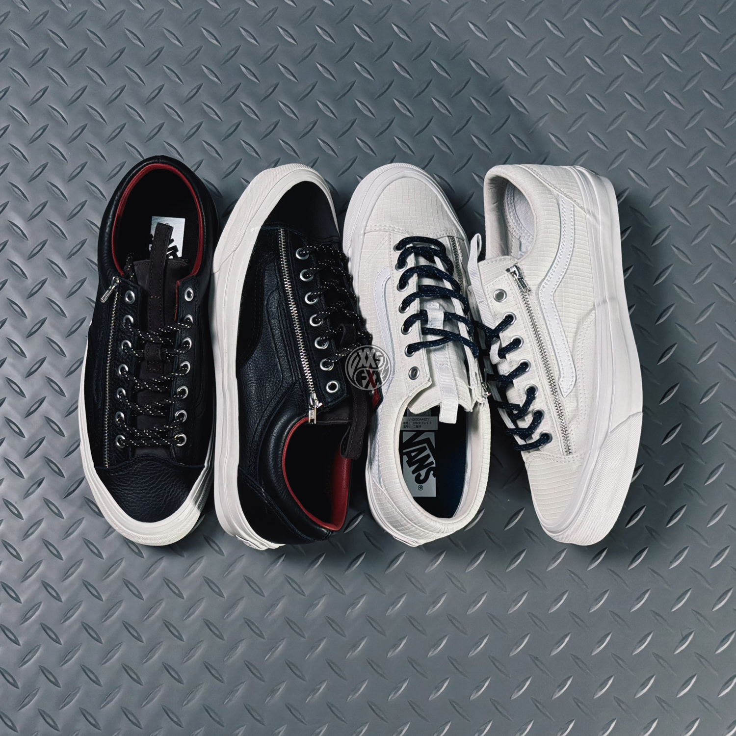 Vans Premium Old Skool 36 Zip时髦侧边拉链休闲鞋时尚潮流板鞋