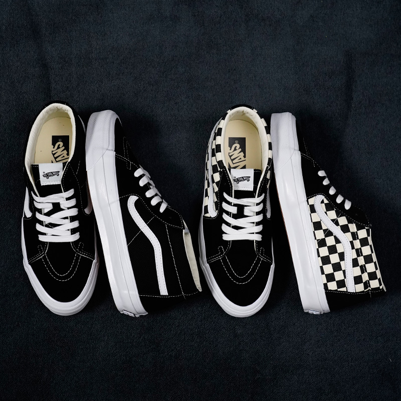 万斯经典男鞋中帮复古板鞋