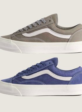 Vans Premium Old Skool 36牛巴革滑板鞋通勤男鞋休闲鞋冬季板鞋