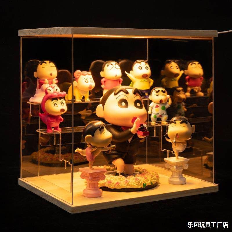 蜡笔小新手办盲盒摆件系列表白生日礼物周边玩偶公仔毕业送女友生