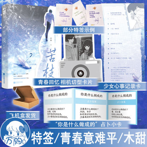 特签 苦枝小说 木甜著 青春文学都市暗恋意难平都市言情小说实体书现代青春文学现言畅销书 正版大鱼图书WE-42.8