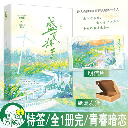 特签版 盛夏将至 今愉著 八年暗恋得偿所愿 都市言情小说实体书现代青春文学现言畅销书 正版大鱼图书WE-42.8