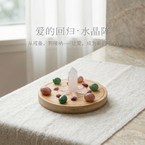 光的本质爱的水晶阵自爱礼物
