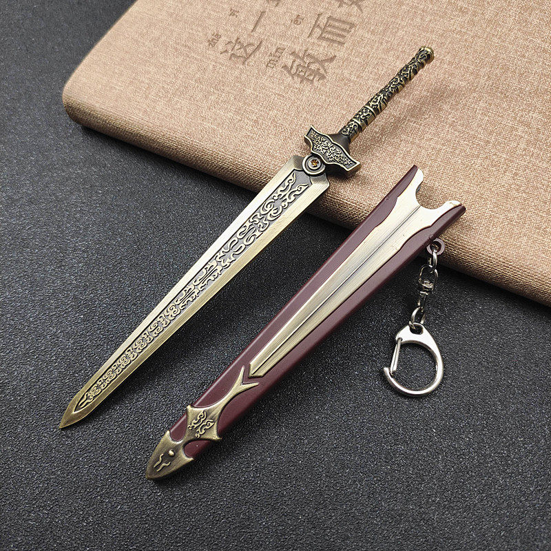 古代大将军剑 悯生剑汉剑望舒剑迷你诛仙剑微缩小模型玩具义和剑
