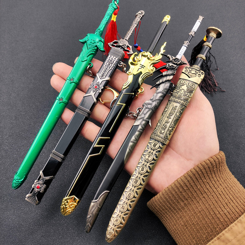 风云雄霸天下武侠周边古代兵器断浪火麟剑怪物猎人雄火龙剑模型
