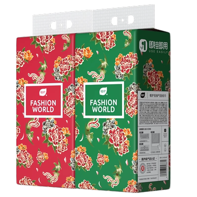 10提植护大包悬挂式纸巾抽纸整箱