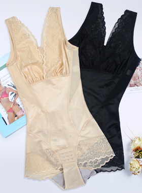 夏季薄款连体塑身衣提臀裤产后女正品收腹束腰美体内衣塑形瘦全身