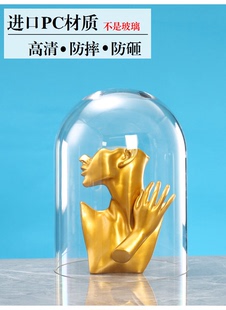 网红蛋糕墙星空球罩亚克力球星罩PC有机玻璃展示罩壁罩可定制高度