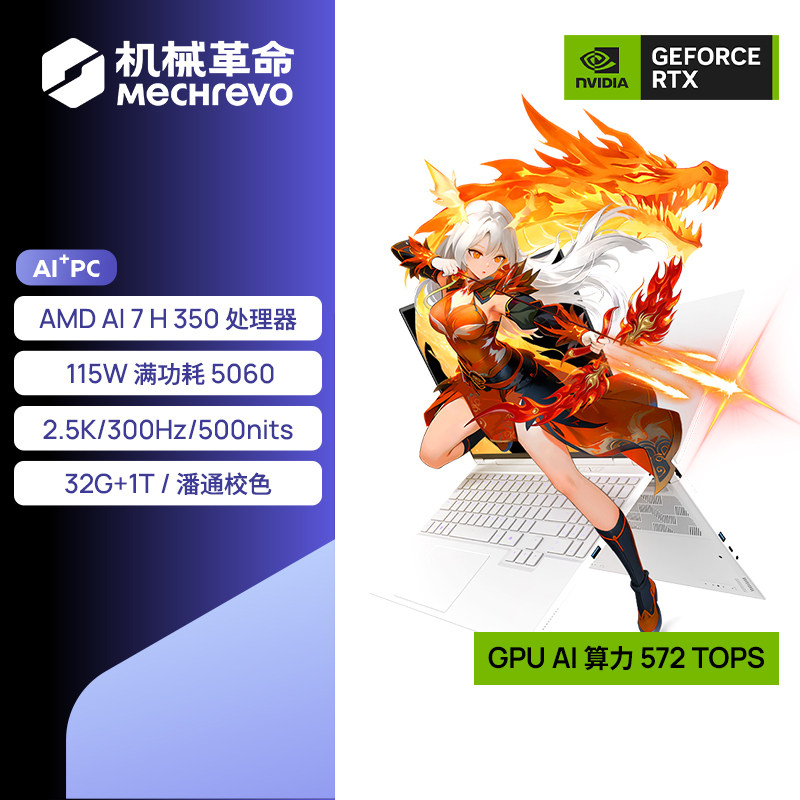 MECHREVO/机械革命 AMD翼龙15 Pro AI 7H 
