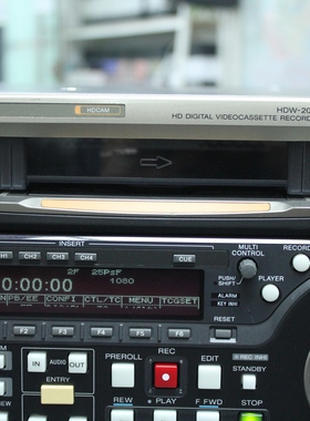 索尼HDCAM录像机HDW-2000编辑机磁鼓时间2772小时
