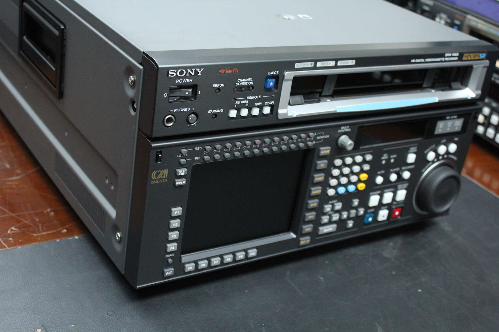 准新机SRW-5800高配高清HDCAM SR录像机兼数字音频前级953小时