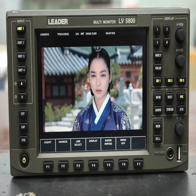 高清LV5800眼图示波器监视器LEADER进口利达高清波形音视频监视器