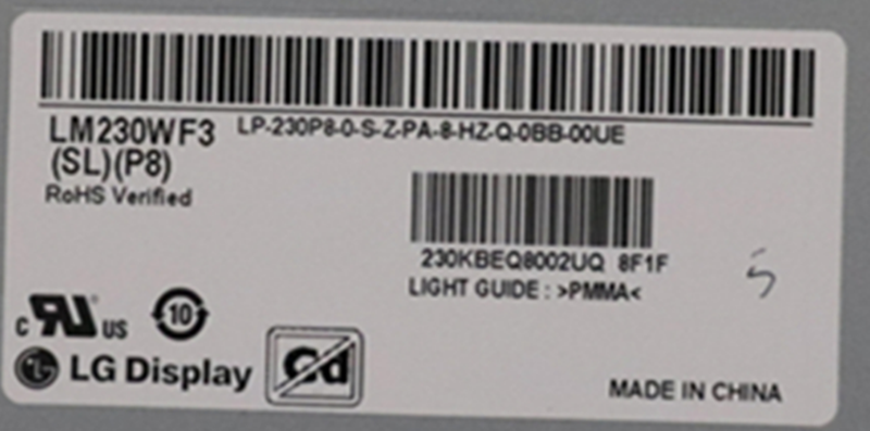 原装LM230WF3-SLP8/P7/P1/Q1/Q4/Q5/K1 LM230WF3-SSA1/SSE1/SLZ4